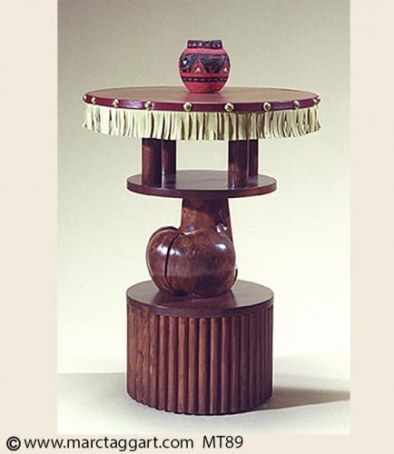 MT89 Three Tier Table with Fringe 